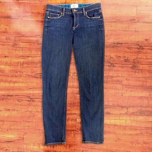 Paige Skyline Ankle Peg Skinny Stretch Denim Jeans